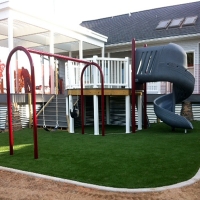 Synthetic Turf West Gate, Virginia Backyard Playground, Commercial Landscape